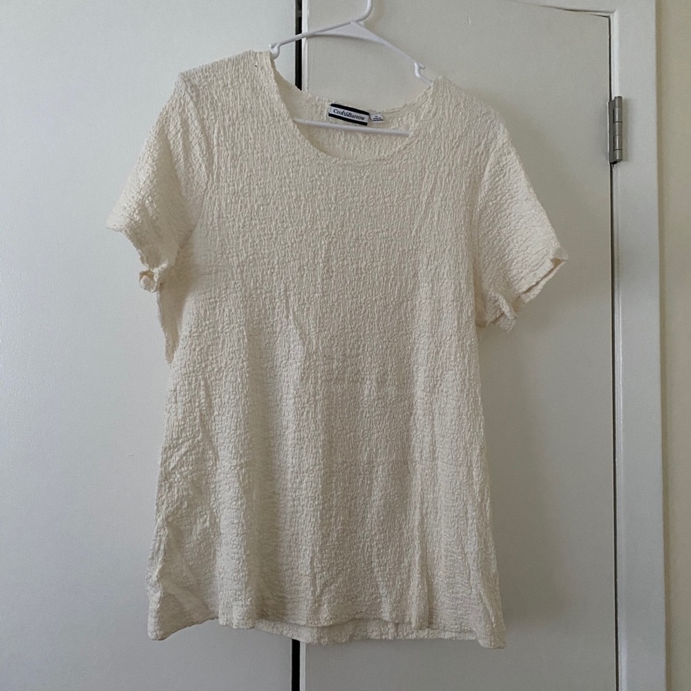 Croft&Barrow white blouse